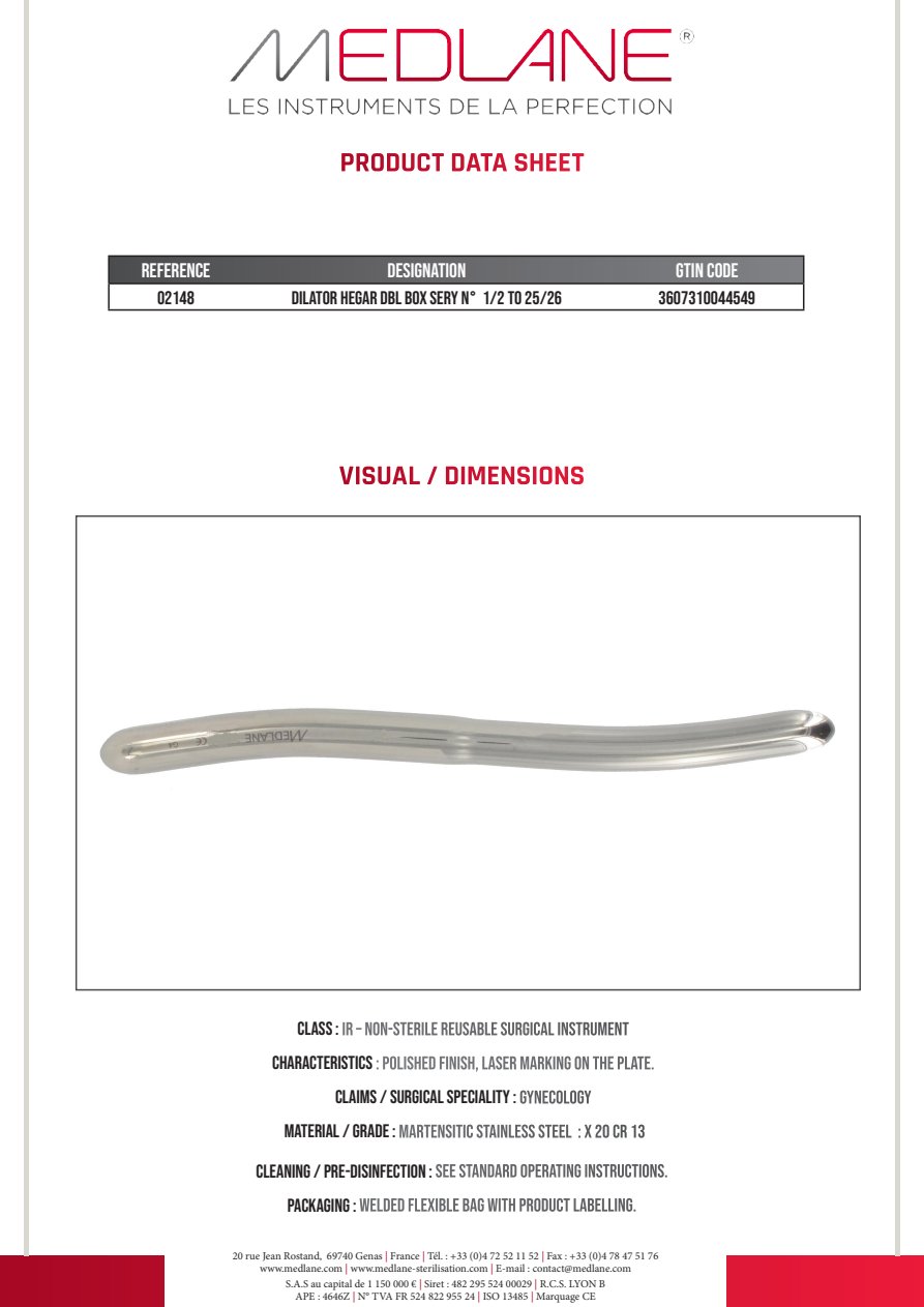 Bougie Hegar Double Serie En Boite N°1-2 a 25-26 — REF 02148