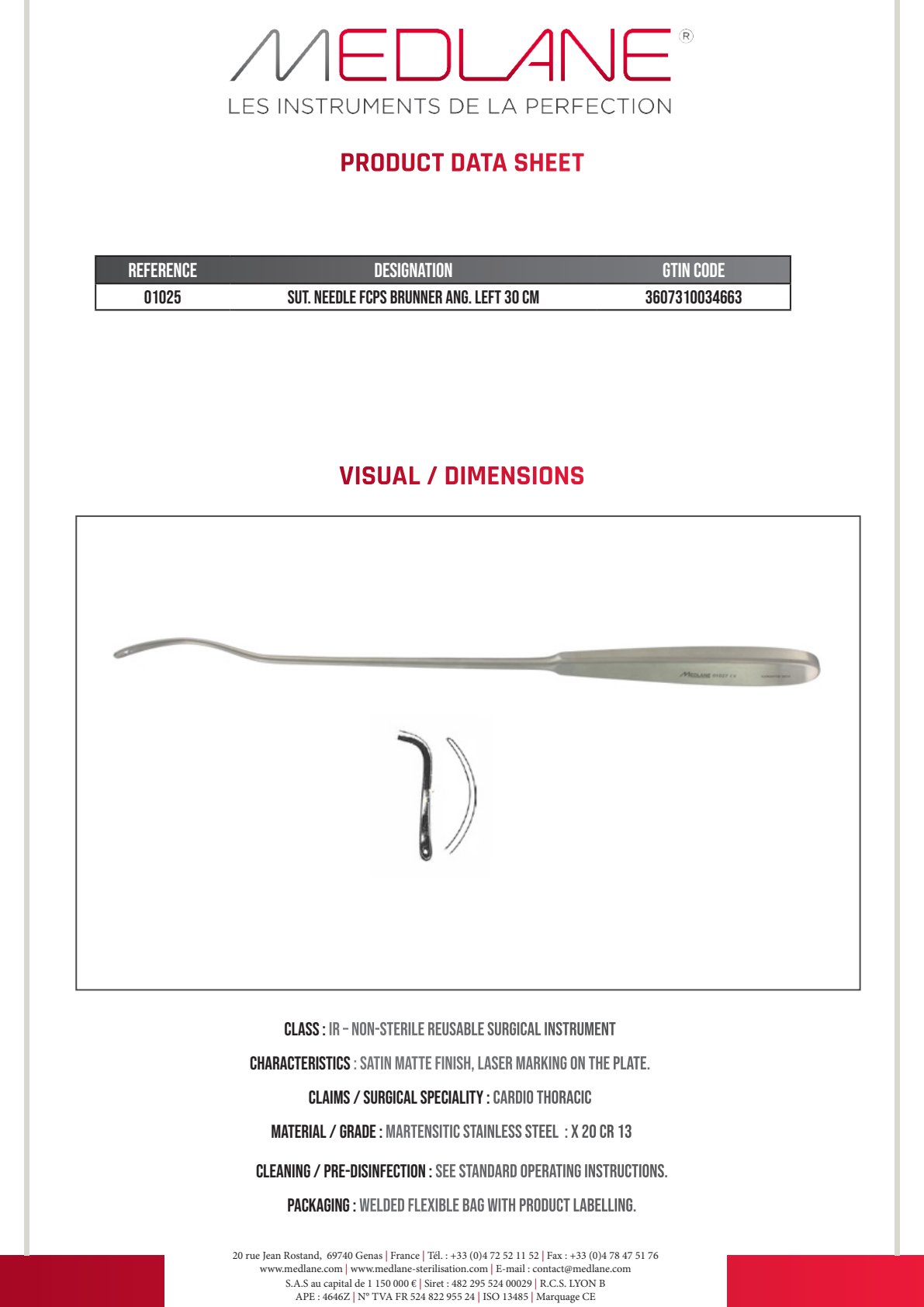 Conteneur 310X190X130MM Denté Vert Gamme H — REF H1025