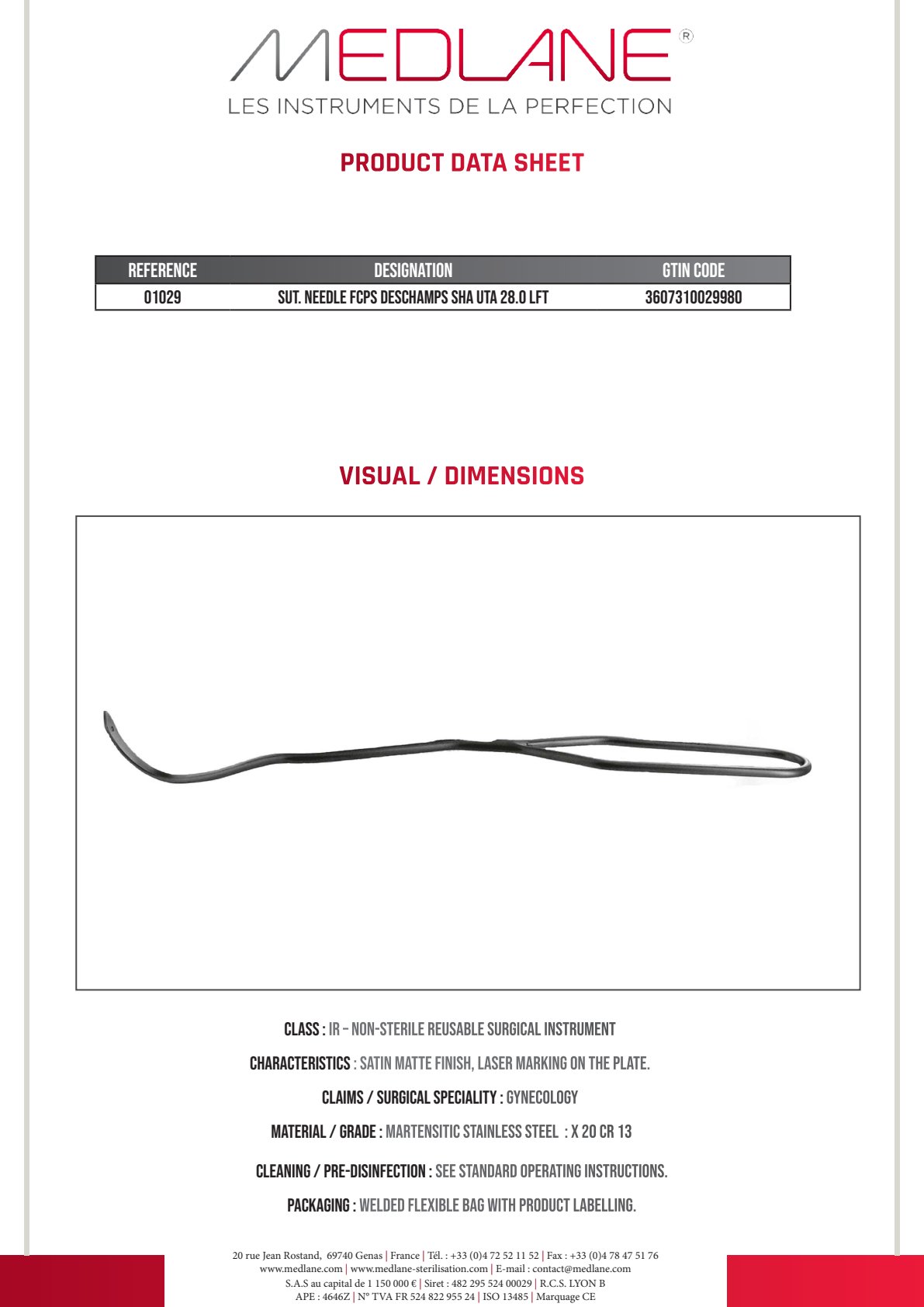 Conteneur 310X190X31MM Denté Cuve Perforé Seule Gamme H — REF H1029