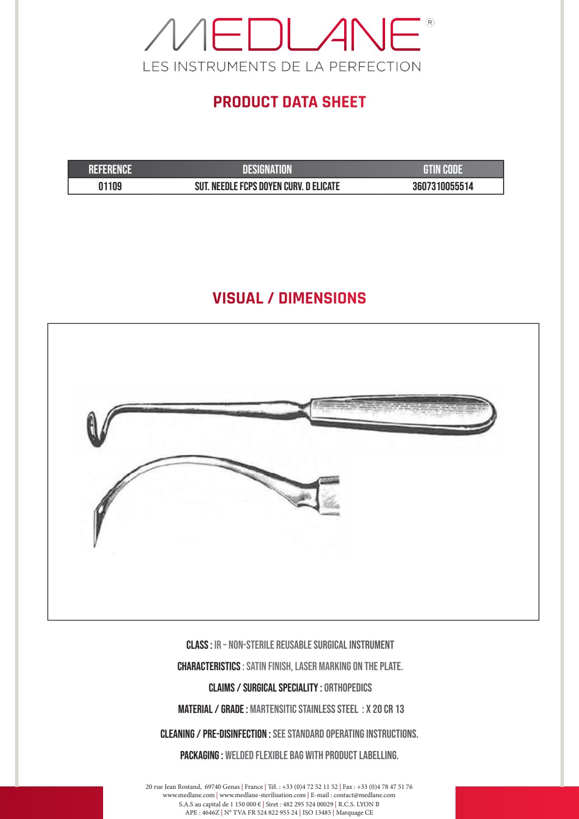Conteneur 296X132X20MM Couvercle Perforé Alu Mini Seul Vert Gamme H — REF H1109