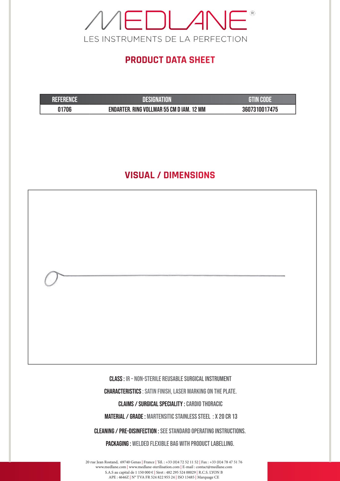 Conteneur 285X280X200MM PPSU 1F Cuve+couvercle Noir Gamme H — REF H1706