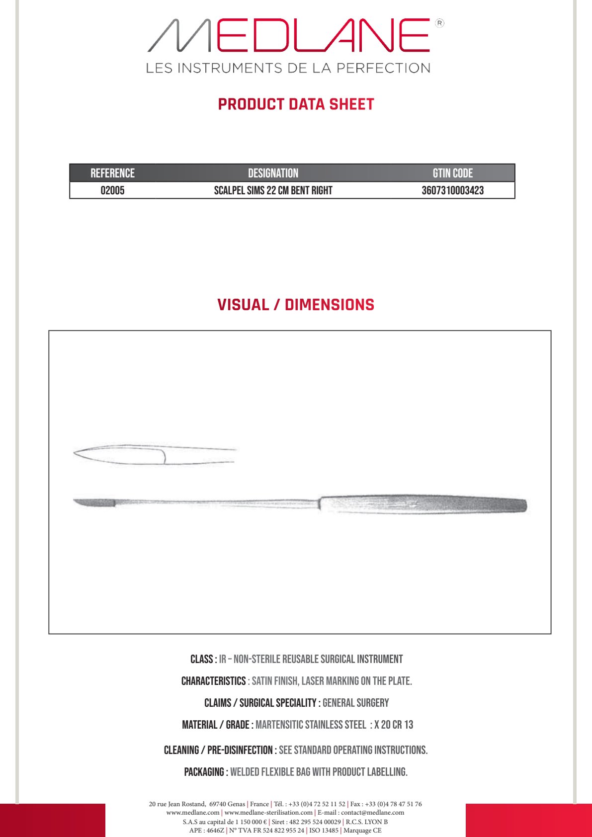 Conteneur 465X280X175MM PPSU 2F Cuve+couvercle Soupape Transparent Gamme H — REF H2005