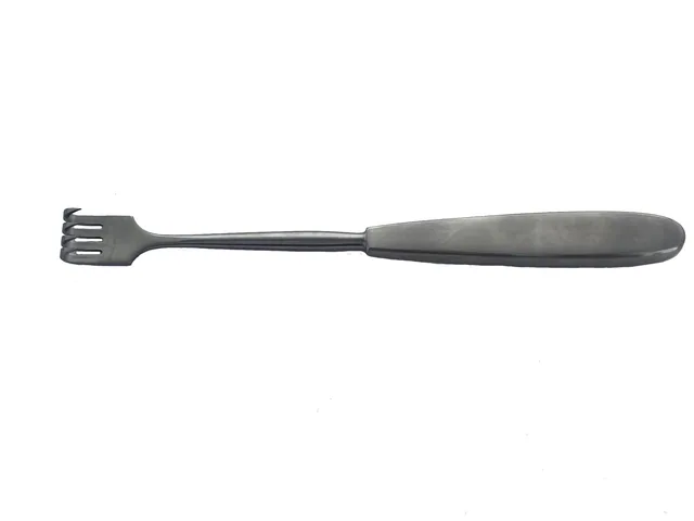 Retractor /handle Volkmann Lrg handle 4 T Sharp 22 cm — REF 19824P