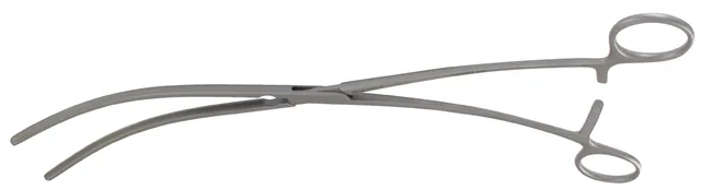 Vascular clamp aortic Anevr. Debak Ey 33 cm — REF 10204P