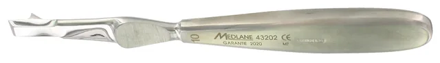 Rugine Fruchaud 10 mm X 200 mm Bord Inf — REF 43202