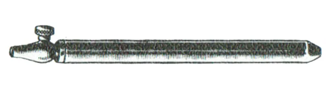 Mirror Laryngeal handle W/ Scr Ew — REF A7JW