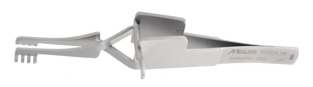 Retractor self-retaining Heiss teeth blunt 4 X 4 10 cm — REF 22305