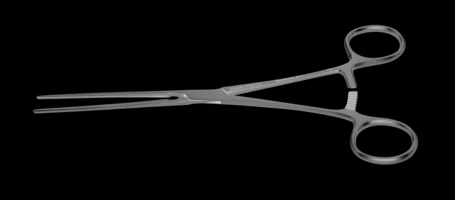 Vascular clamp peripheral. Bainbridge straight 178 X 40 mm — REF 11501P