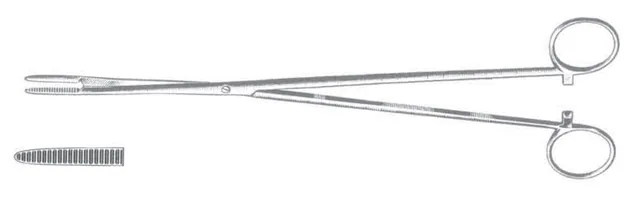 Pince Pansem Pelkmann 250 mm Droit — REF 38002