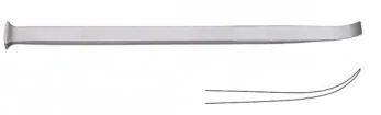 RUGINE MAXILLO OBWEGESER COURBE 11 X 235 MM — REF 43706
