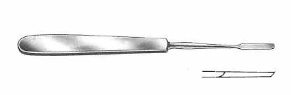 Rugine Fomon 4 mm X 170 mm Droite — REF 43201P