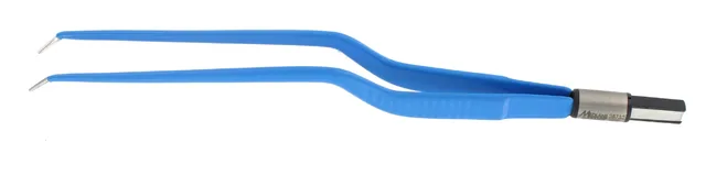 Coagulationforceps bipolar -bissinger- 20 cm Bayonet.low blunt 2.0 mm — REF 28733P