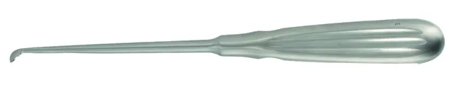 Bone curette Daubenspeck angled 200 X 5.0 mm — REF K1246