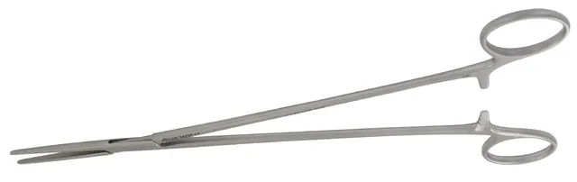 Artery forceps Bengolea 24 cm straight . without teeth — REF 34208P