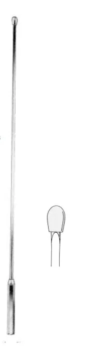Gall stainless curette Expl.desjardi Ns 28 X 0.8 cm — REF 14611