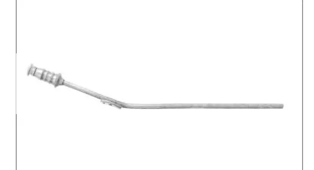 Canule Aspiration Wertheimer Rigide cd 170 mm Diamètre 2 mm — REF 02722P