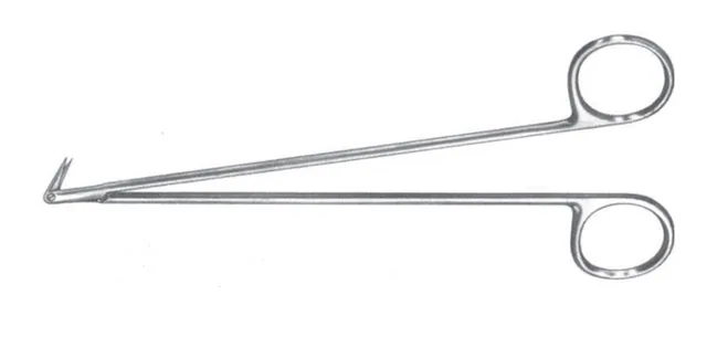 Scissors vascular Dietrich 180 mm 125°CDE fine — REF 06405