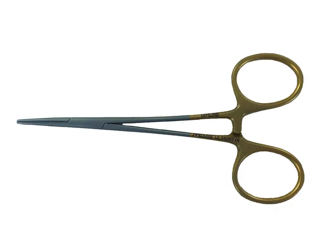Pince Hémostatique Halstead Micro 120 mm D. avec Griffes Upline — REF UL35007