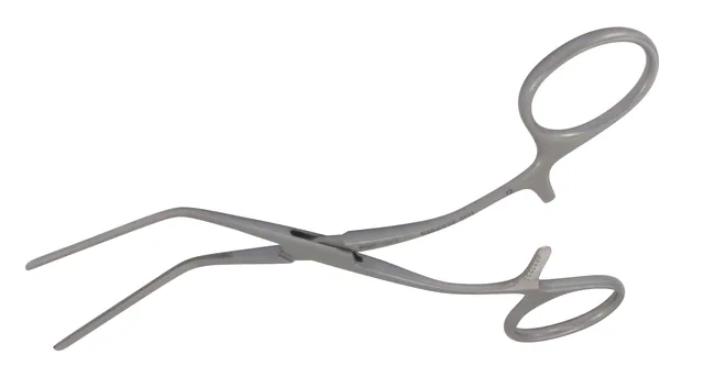 Vascular clamp pediatric Castaneda angled 30° 13 cm — REF 11803P