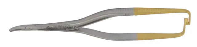 Porte Aiguille Mathieu Boynton 120 mm Courbe Tungstène — REF 40101