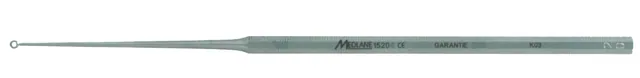 Ent curette aural Buck 16.5 cm X 3.0 Angled.blt — REF W854