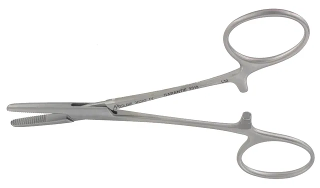 Artery forceps Terrier 12 cm straight without teeth — REF 36202F