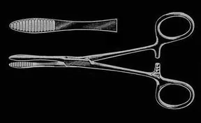 Ent forceps Tongue Pull Collin 170 mm — REF D2GL