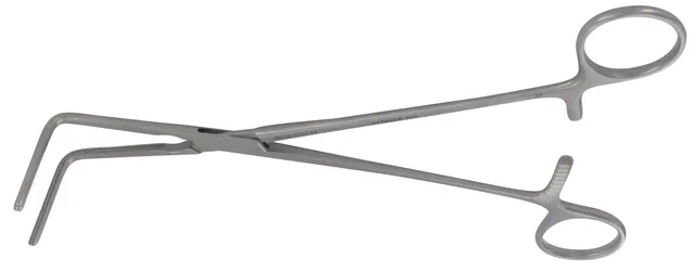 Vascular clamp Pulmon. Lees Fig. 3 23 cm — REF 10307
