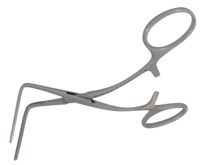 Vascular clamp pediatric Castaneda angled 90° 11 cm — REF 11805P