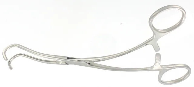 Vascular clamp Anastom. Derra Deb Akey 16 cm — REF 09807P