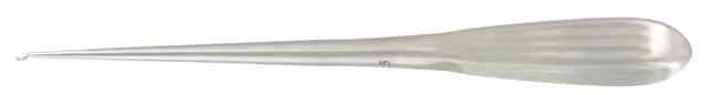 Bone curette Bruns straight 23 cm X 3.3 mm — REF 15604