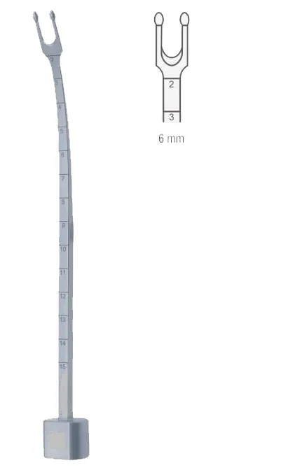 Scissors A bone osteotome Septum Nasal Obwegeser 6 mm — REF 51413