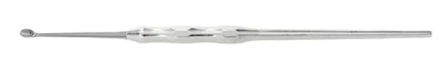 Ent curette Chompret angled Rgh T 15 cm X 3 mm — REF 15225P