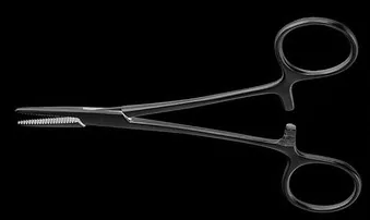 Artery forceps Spencer Wells 20 cm straight without teeth — REF E130