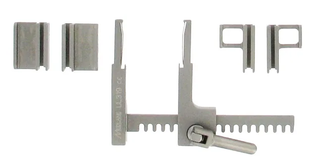 Up-light Ecart. Thorac. Neonat. Titane 2 Vlv 20X10 Et 2 Vlv 9x9mm — REF UL319