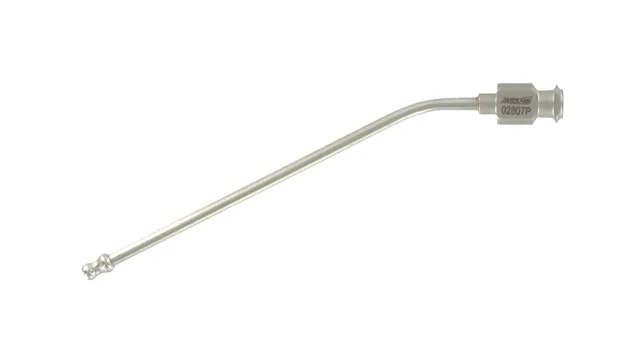 Canule Heparine Diamètre 2.5 mm Embout 4 mm Figure 3 — REF 02807P