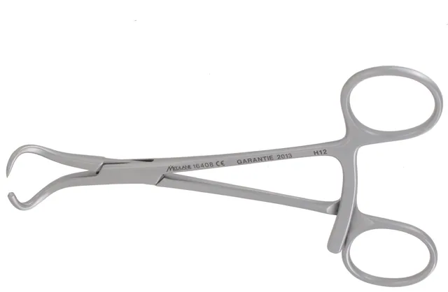 Holderforceps / bone Red. small Bo Nes 13.5 cm — REF 16408P