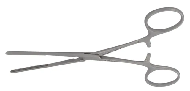 Vascular clamp Bulldog Debakey stainless radius 12 cm — REF 10406P
