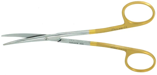 Ciseaux Up-cut Allaines 180 mm Courbe Ergonomic — REF UC4376P