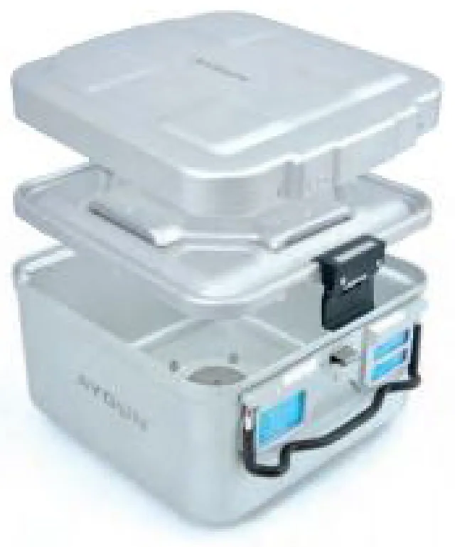 Container Ppsu 1/2 barrier model 285X280X105 mm Transparent — REF H2010