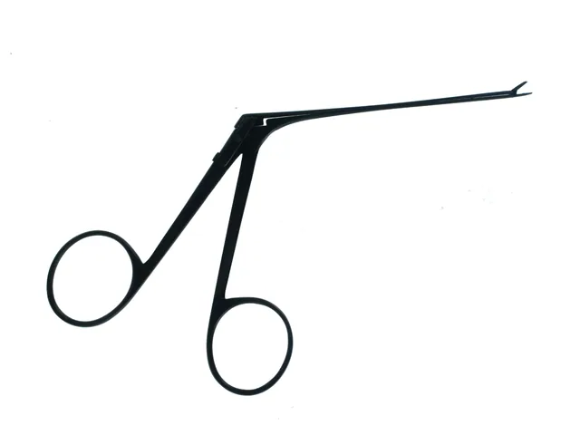 Ent forceps Otol. micro straight Ser Rat. jaws black — REF W899