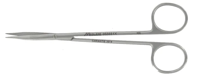 Ent scissors Reynolds Barsky 14 .5 cm curved — REF 05503P