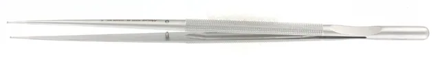 Dissecting forceps micro round Hld Mills 180 mm straight 1,0X0,5 mm Diameter insert — REF 31319