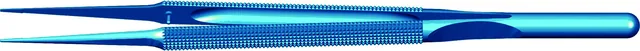 Up-light Pince Titane Cr 175X.4X.3MM Droit a Plateau — REF UL049