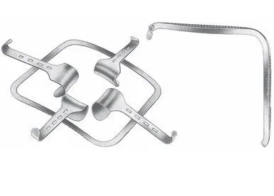 Retractor abdominal Kirschner complete folding frame — REF 21205P
