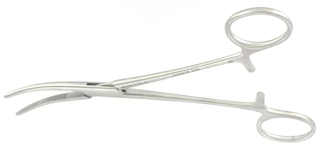 Pince Hémostatique Kelly 180 mm C. sans Griffes — REF 35105P
