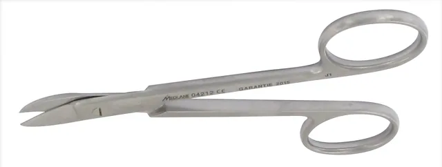 Wire cutting scissors Beebe Serrat Ed 12 cm curved — REF 04212P