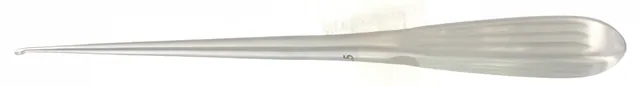 Curette Osseuse Bruns Droite 230 X 1.5 mm Figure 0000 — REF 15601