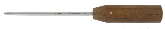 Ancillary Hexagonal Screwdriver Celeron handle 2.5 mm — REF K1026