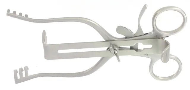 Retractor self-retaining Henley complete Blt 3 Med. blade — REF 22401P